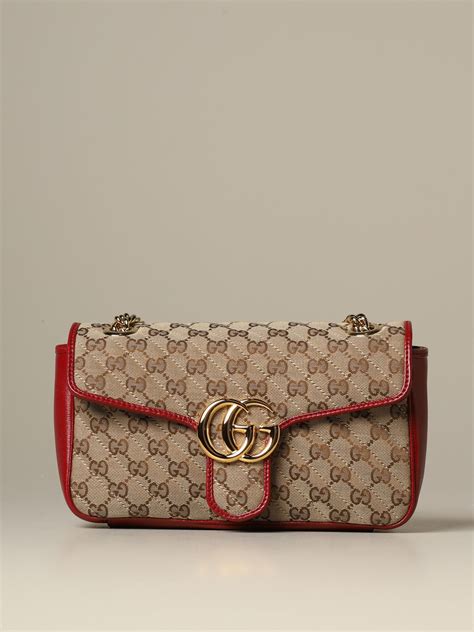 borsa gucci nera rossa bianca|borse tracolla donna Gucci.